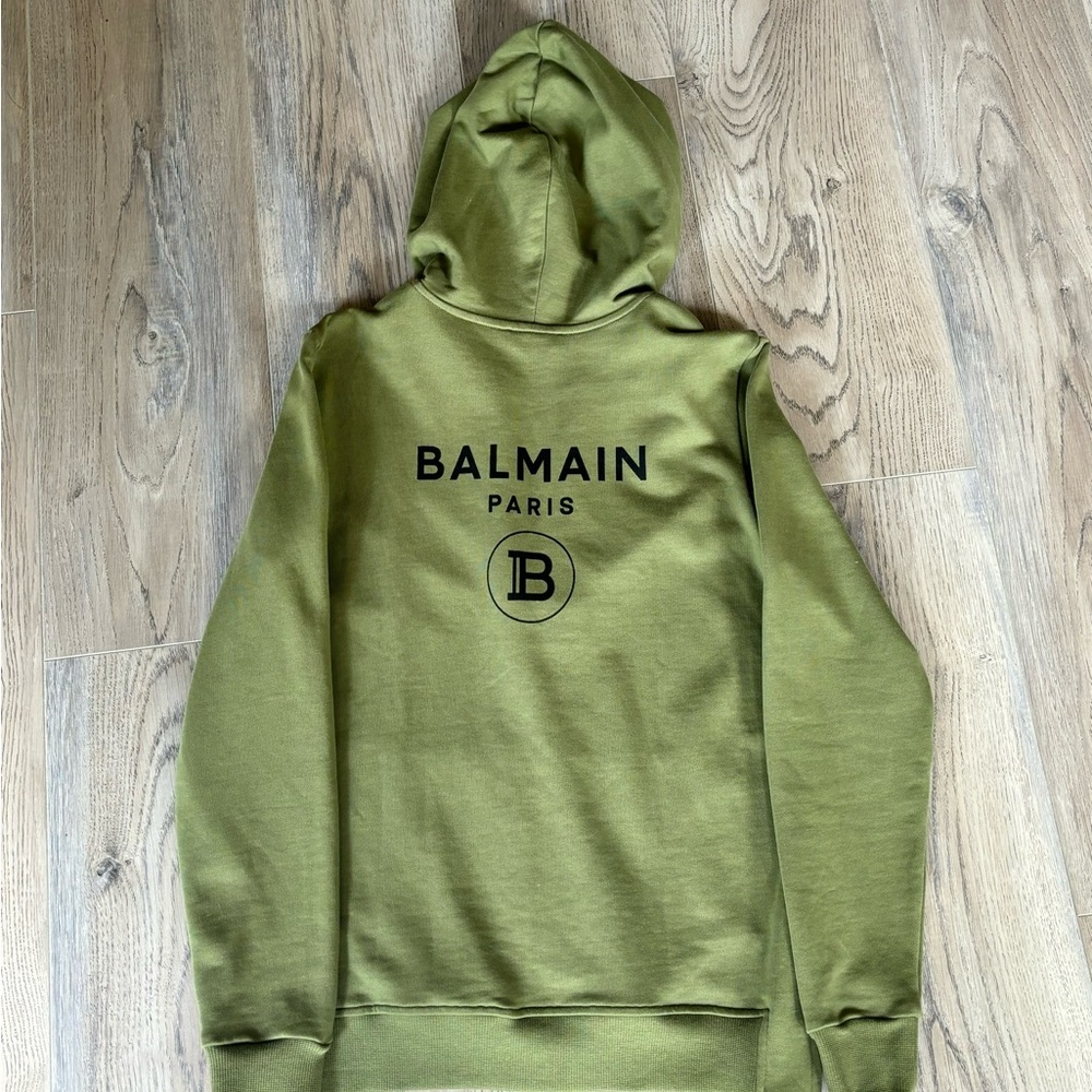 Balmain Paris Zip Up Sweater - Picture 3 of 6